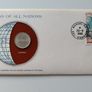 Rare Comoros Islands 1975 Vintage Coin Stamp cover BUNC Image 2