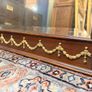 Empire Style Mahogany Mirror with Brass Mounts Image 2