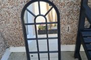 Black Garden Mirror