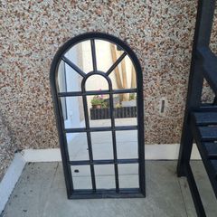Black Garden Mirror