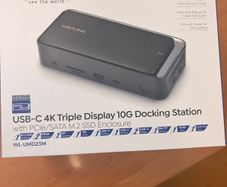 Wav Link triple display 10G USB C docking station