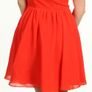 Ted Baker Red Peony Chiffon Embellished Dress Image 6