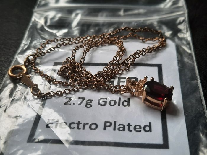 Vintage GEP 14k chain with pendant