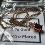Vintage GEP 14k chain with pendant Image 2