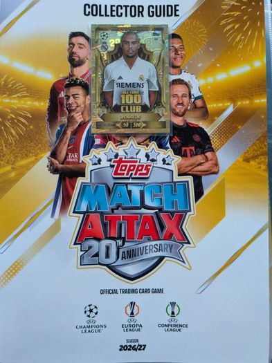 Ronaldo All-time 100 Club Topps Match Attax 20th Anniversary