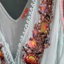 RIVER ISLAND  Acqua Sequinced Playsuit Sz 14UK Image 7