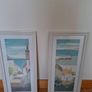 Olivia Allen 2 seascape pictures 63cm x 28cm Image 3
