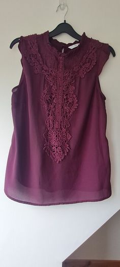 New Look Burgundy Top