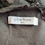 Stunning Fully Lined Long Black Sequin Dress by Lilie Rose Image 2