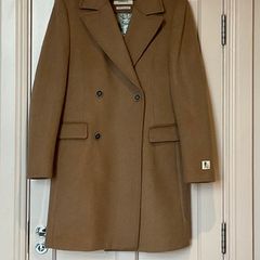The Spitalfields Clothing Company luxury wool tan coat overcoat