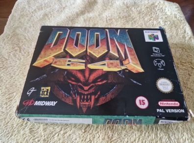 Doom 64  N64 Nintendo 64 Arcade Retro Games Original