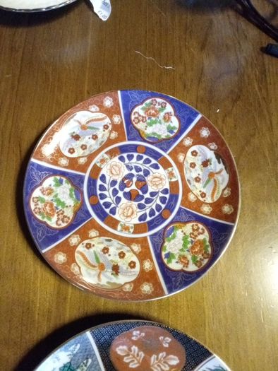 imari style plates