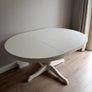 IKEA Rosentorp dining table with 4 chairs Image 3