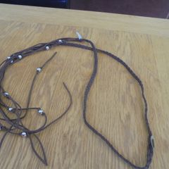 Suede Plated & Fringe Belt for Sale