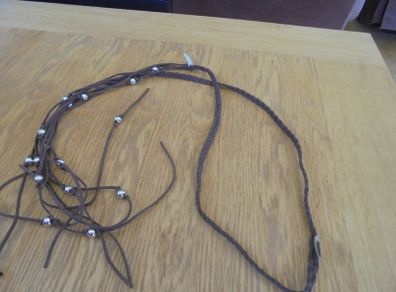 Suede Plated & Fringe Belt for Sale