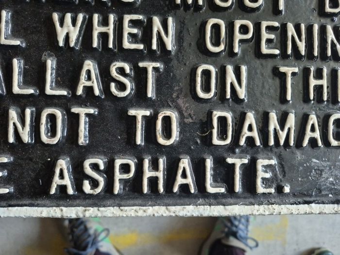 Rare Original Railway Platelayers Cast Iron Notice Sign