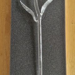 Waterford Crystal Fleurology Tulip Flower In Box 15"