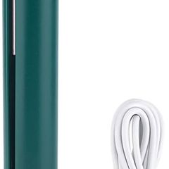 2 in 1 Mini Hair Curler,USB Hair Straightener and Curler, Portable Ceramics Cordless Heating Straightening Curling