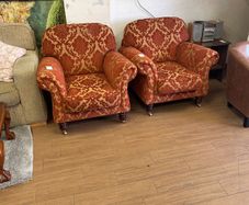pair of armchairs
