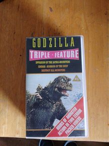 Godzilla kaiju (rare) only tape 2