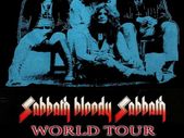 Black Sabbath vintage concert poster Hammersmith Odeon UK 1974 Replica