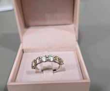Diamond ring 3.26ct natural stone