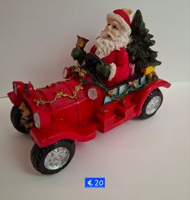 Christmas Santa Car