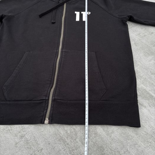Black 11 Degrees Full Zip Hoodie