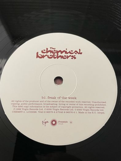 The Chemical Brothers - Music Response - 12" Vinyl EP - 2000 CHEMST11