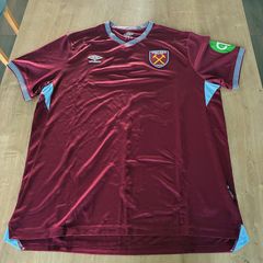 West Ham United 2025/26 Home Umbro Shirt 2XL Sponsorless