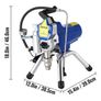 Airless Spraying Machine Professional Ultra Silent Wall Paint Spray Gun 3000PSI-Pressure 2.5L/Minute-NoLoad Displacement Image 7
