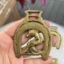 10 antique vintage horse brass Image 4