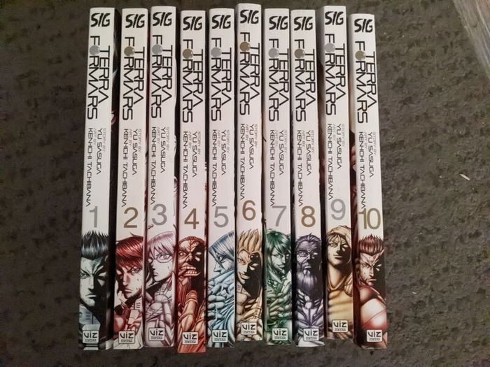 Terraformars Manga 1-10