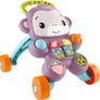 Baby Walker Learn With Me Purple Monkey Toy with Music Lights & Activities for Infants & Toddlers Ages 6+ Months Image 2