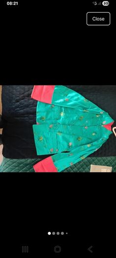 1960s silk embroidered kimono jacker