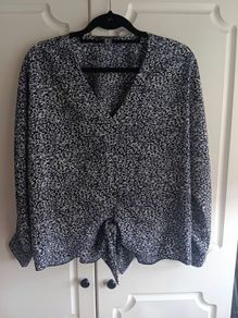 Primark Animal Print Lightweight Blouse
