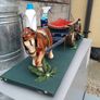 Vintage Horse & Cart on Plinth Image 6