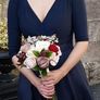 Alfred Sung midnight blue dress Image 2