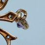 Vintage 9ct gold amethyst pendant Image 3