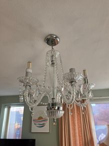 crystals chandelier