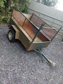 6x4 steel trailer