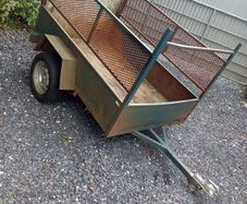 6x4 steel trailer