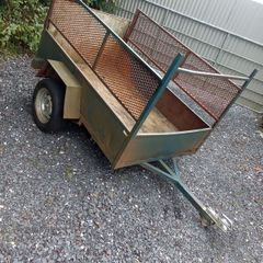 6x4 steel trailer
