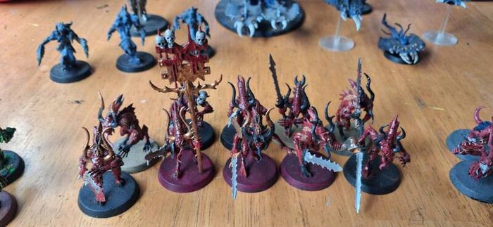 40k warhammer chaos daemons army