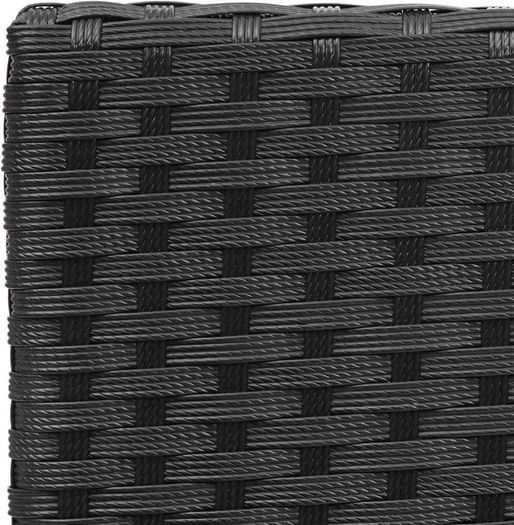 A Set of 4 Wicker Garden Furniture Lounge Coffee Table Rattan Furniture Set