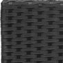 A Set of 4 Wicker Garden Furniture Lounge Coffee Table Rattan Furniture Set Image 4
