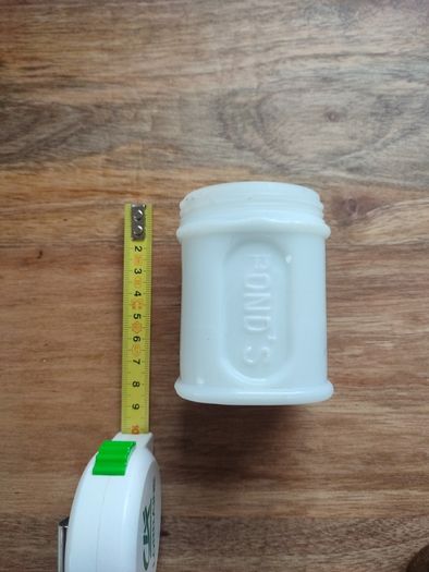 Antique Pond's milk glass