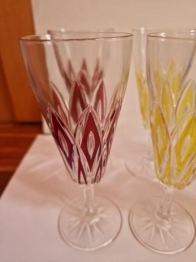 Vintage Mid Century VMC Reims "lHarlequin Champagne