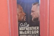 Floyd Mayweather vs Conor McGregor Full Ticket 2017 - Signed by Mayweather - BAS Authenticated - 0125