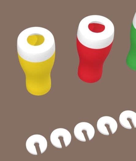 Pint Glass Christmas Light Covers